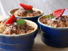 crumble z truskawkami - bez...