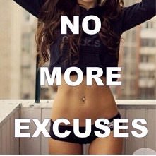 Żadnych wymówek!
Wczoraj miałam reset z treningiem (czwartki mam zawsze zawalone nauka i wszystkim innym), a dzis taki maly cheat zrobilam, a potem trening 45min, wiec wszystko ...