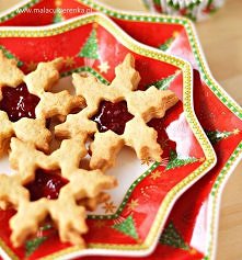 Kruche ciasteczka z dżemem ...