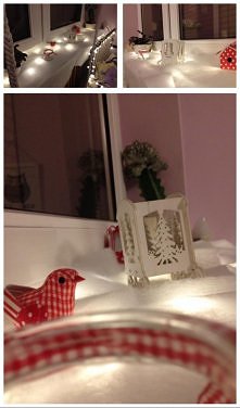 Mój zimowy parapet :-) jak ...