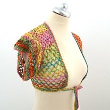 BARSKA - Bolerko ażurowe kolorowe