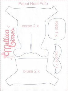 Mikołaj szablon cz 2