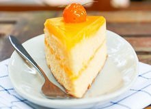 6 jaj
    1 szklanka cukru
    1 szklanka mąki tortowej
    1/2 szklanki mąki ziemniaczanej
    1 łyżeczka proszku do pieczenia
    1 łyżeczka aromatu pomarańczowego
    sól


M...