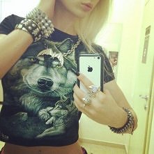 Motyw wilka zawsze mile wid...