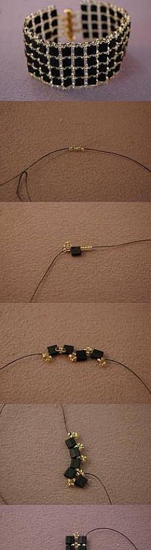 bransoletka z koralików