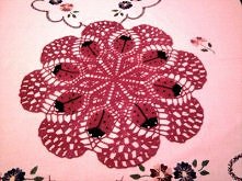 serwetka z biedronkami