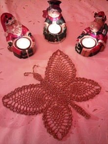 Motylek ze złotej nitki