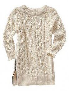 Ciepły sweterek -sukienka BabyGap
- 100% bawełny
- rozsuwany zamek 
- dostępne rozmiary: 91-99 cm -> 3 lata
- Cena: 119 zł

WYSYŁKA GRATIS !