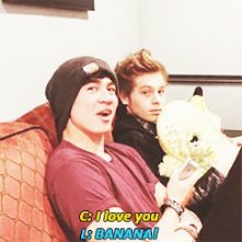 gif Calum i Luke