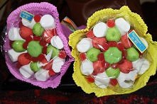 Bukieciki piankowo-żelkowe ...