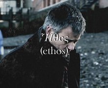 Ethos: moral, spirit, ethical appeal