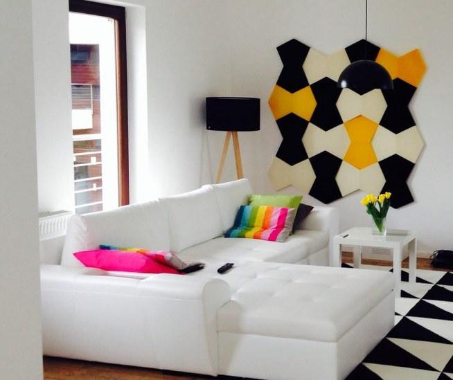 Panel ścienny 3D Fluffo - Chain