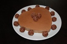 Tarta ferrero rocher.