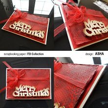 WESOŁYCH ŚWIĄT!!! 
#święta #christmas #życzenia #bożenarodzenie #scrapbooking