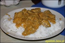 Kurczak curry z mlekiem kok...