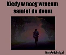Boje się iść sama...