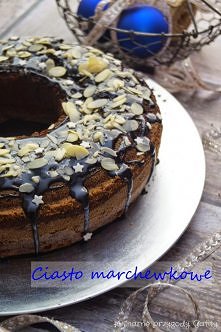 Ciasto marchewkowe z polewą czekoladową