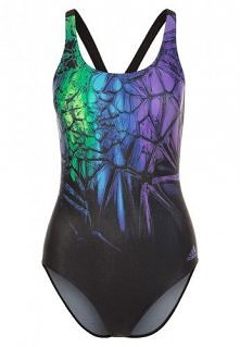 adidas Performance - Adidas Performance Kostium kąpielowy czarny