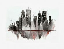 Akwarelowe miasto NY