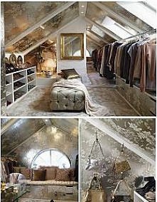 garderoba na poddaszu