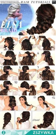 Fryzurka Elsa ^^