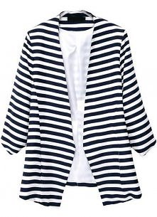 marynarka w paseczki