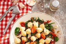 Gnocchi na szpinaku (530 kcal)