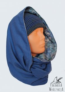 Handmade infinity scarf!
Komin dwustronny od Pakamery Włóczykija.