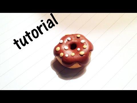 Tutorial - Polymer Clay Donut - Pączek z Modeliny- świetne co? :)