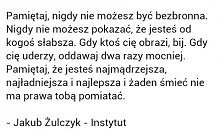 "Żaden śmieć nie ma pr...