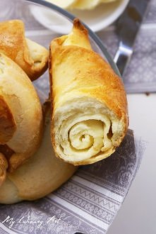 My Culinary Art: Maślane rogaliki śniadaniowe
