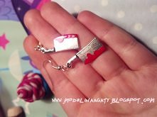 DIY kolczyki tasaki, zapras...