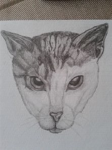 próba rysu ołówkiem