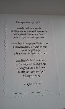 Moc życzeń - kartka okolicznościowa...