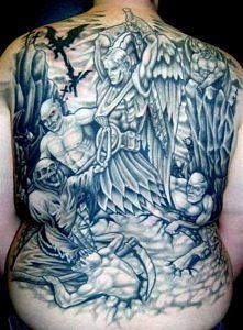 angels and demons tattoo