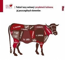 Podział mięsa wołowego