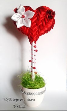 Drzewko na walentynki 
Podoba Wam się? 
Więcej moich prac znajdziecie na fb- Stylizacje art deco Moniki