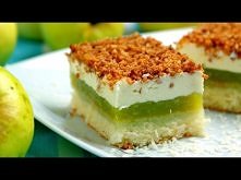 Szarlotka z galaretką i kokosem | Smaczne-Przepisy.TV