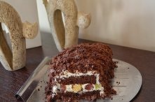 Torcik owocowy a’la kopiec kreta