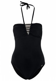 Livia - Livia PHILEA FANTASIA Kostium kąpielowy noir blac/sensta/may