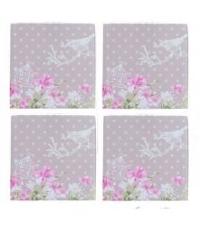 Podstawka szklana pod świecę