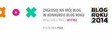 Pomożecie? Oddacie głos na mój blog?