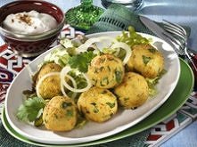 arabskie kulki z ciecierzycy