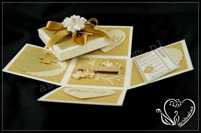 Ślubny exploding box