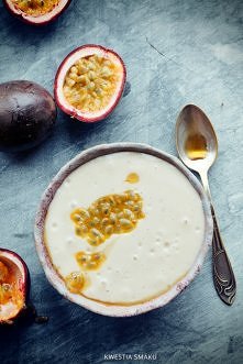 Budyń z kaszy jaglanej, mle...