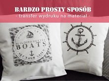 DIY - nadruk na poduszkę
