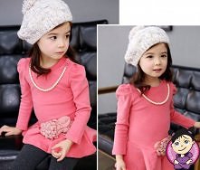 Perełki, baskinka, róż :)