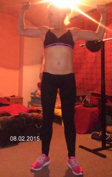 Nie ma już opony :D za to za to są bicepsy :p a kaloryferek rzeźbimy