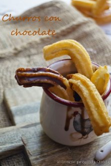 Churros con chocolate