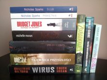 Mój pierwszy stosik do wyzwania czytelniczego Kiedyś przeczytam. Na blogu Książkowe Wyzwania napisałam kilka słów o każdej z książek (wystarczy kliknąć w obrazek).